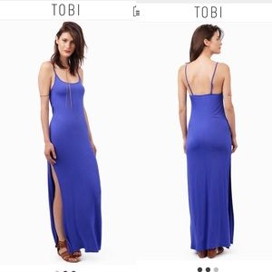 Stella blue maxi dress